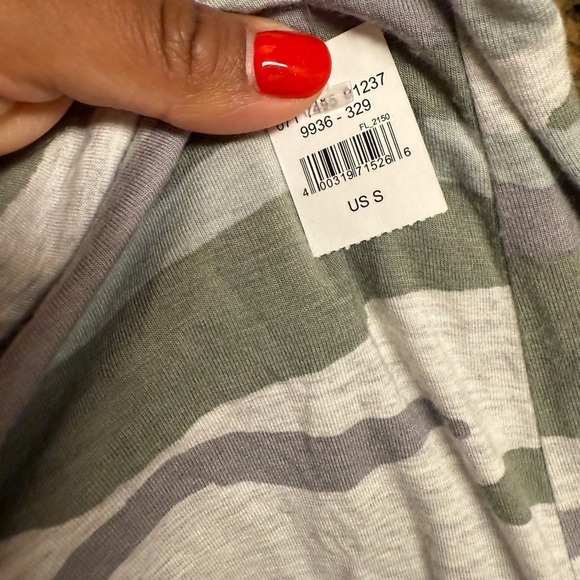 Aerie Sleeveless Camo Jogger Jumpsuit Women's Small Green Loungewear Cozy Comfy - Picture 5 of 6